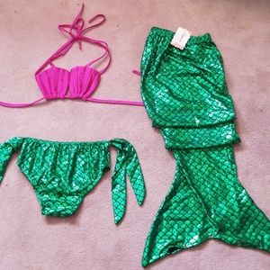 Mermaid swim suit